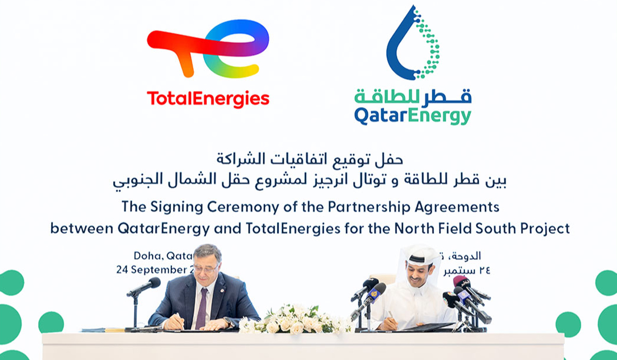 QatarEnergy Announces Partnership with TotalEnergies in the North Field South Expansion Project